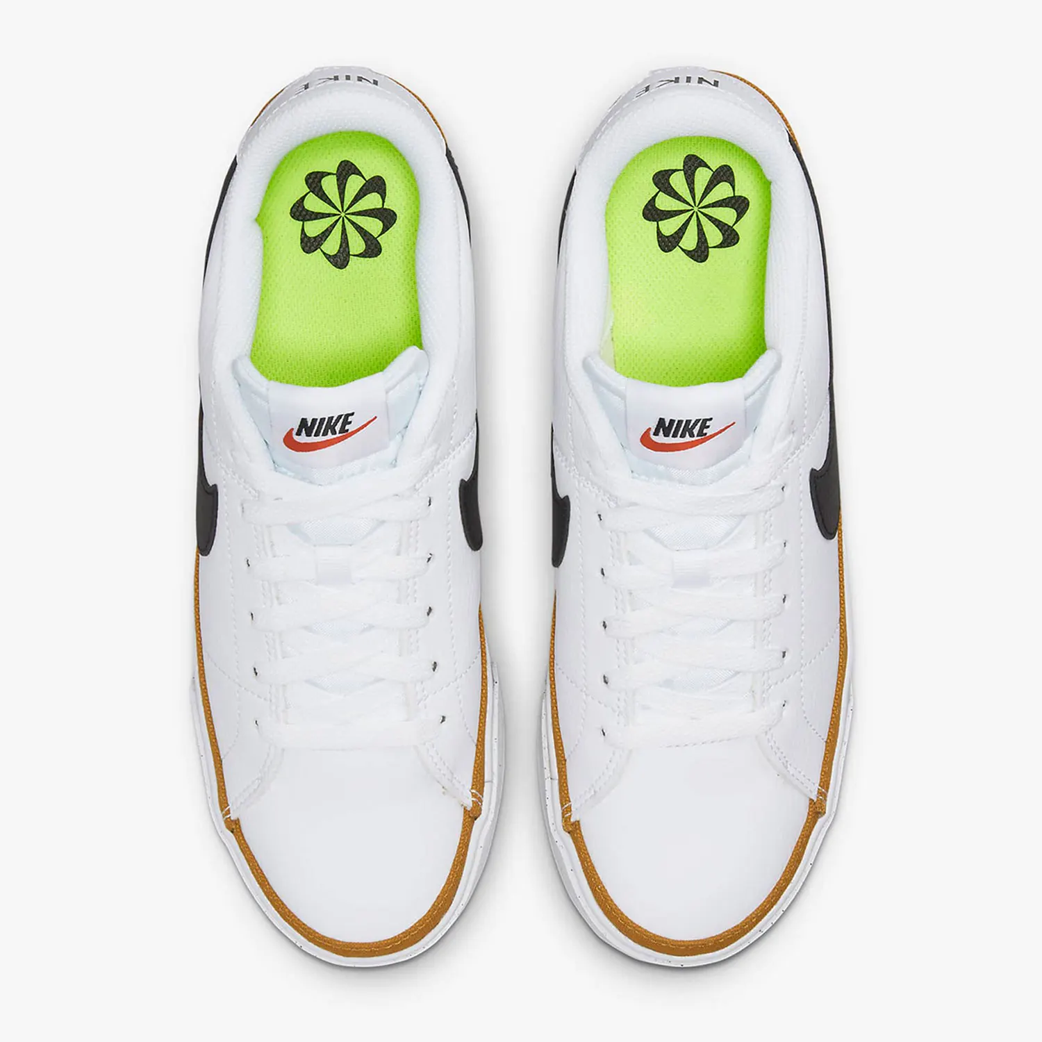 حذاء نايك الرسمي الجديد الرياضي COURT للسيدات ذو القطع المنخفض كاجوال مقاوم للاهتراء DH3161-100