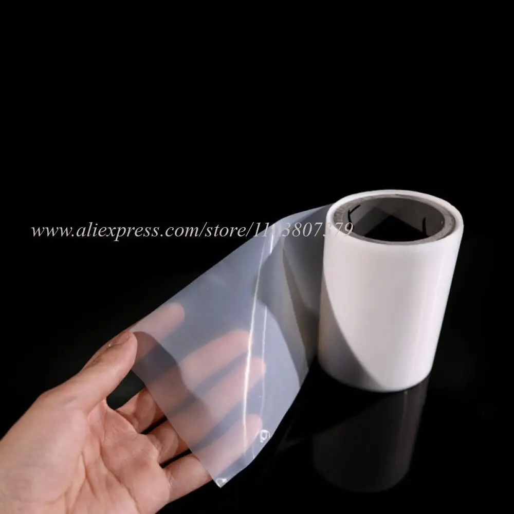 High Temperature Plate Plastics Width 50mm 100mm Corrosion Resistant PTFE Film Translucent Polytetrafluoroethylene Sheet