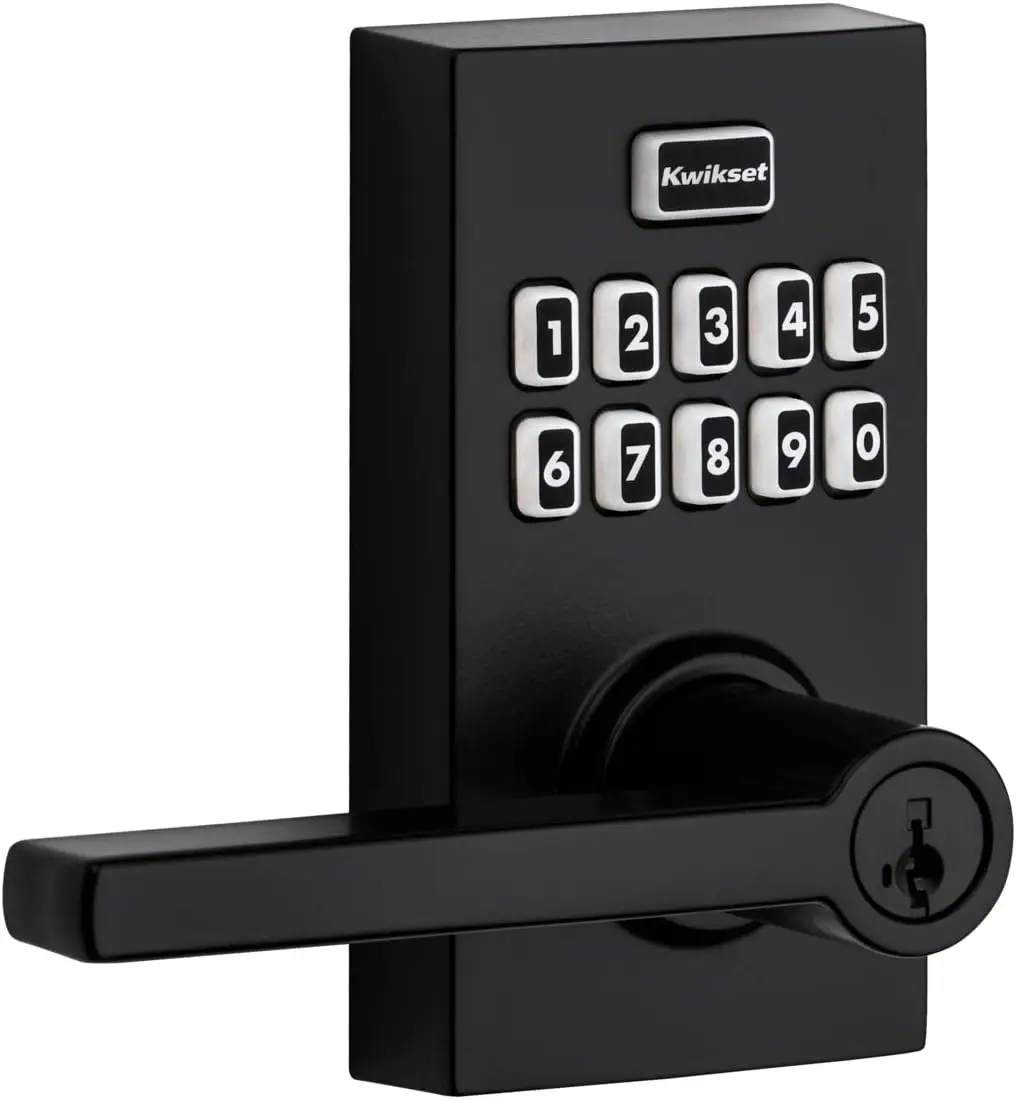 SmartCode 917 Keypad Keyless Entry Contemporary Residential Electronic Lever Lock Deadbolt Alternative