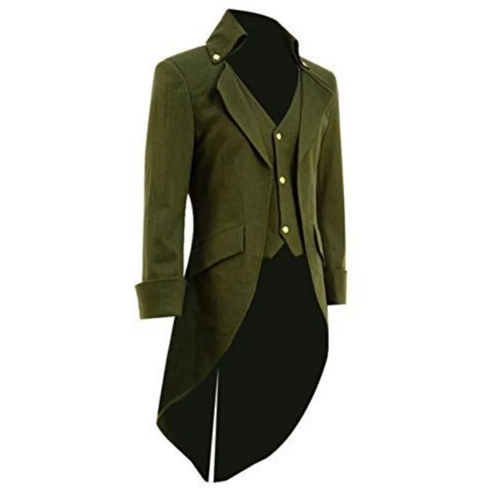 Luxury Men's Clothing Customizable Luxury Man Suit for Wedding 2-piece Set (jacket + Vest) Long Coat Suits Social Tuxedo Blazer