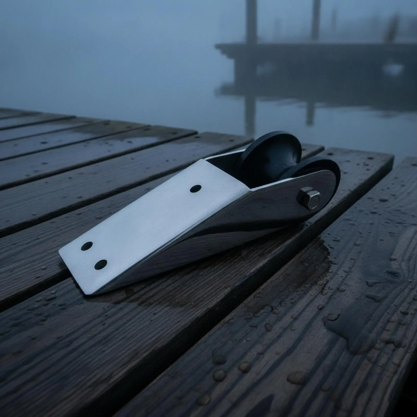 Marine Anchor Bracket 316 Stainless Steel Bow Roller with Pre Drilled Holes for Yacht and Vessel