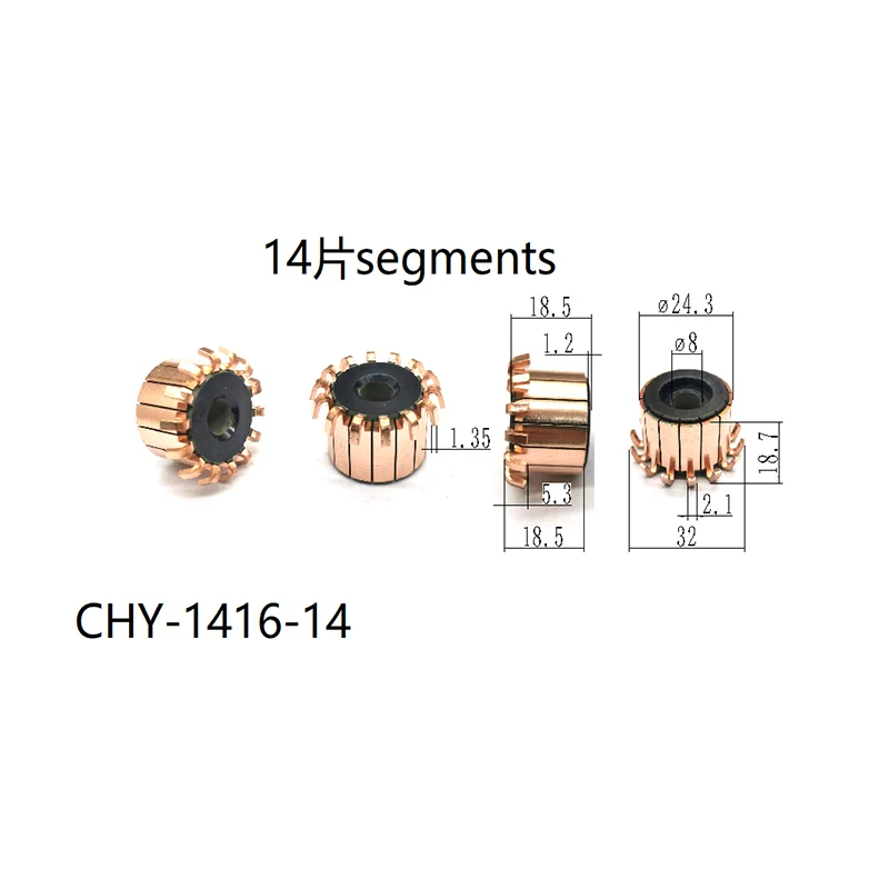 24.3*8*18.7*14p Rectifier Direction Changer Copper Head Chy-1416-14