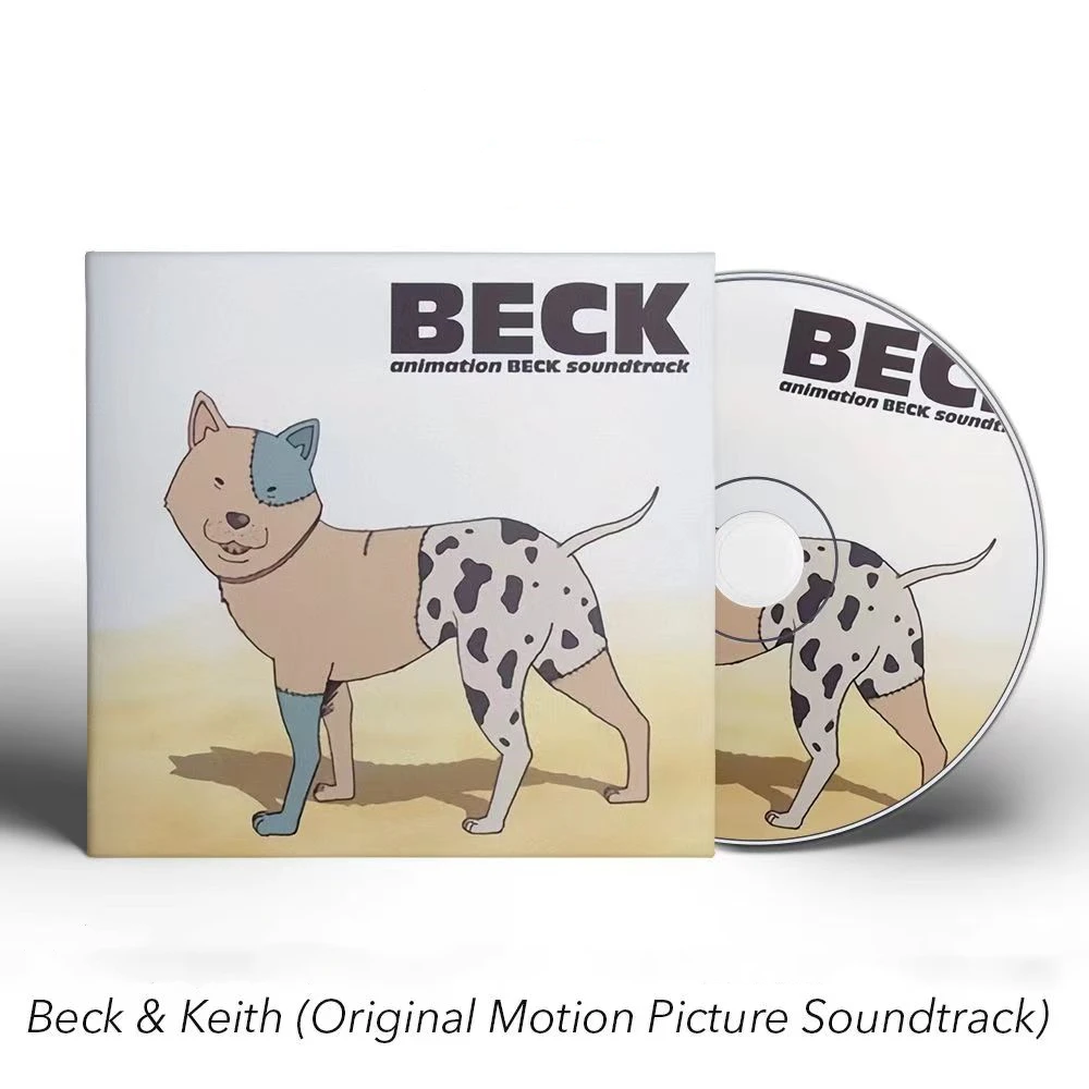 New Anime BECK HUSKING BEE Music CD Beck: Mongolian Chop Squad OST Album 2pcs Music Record Cosplay Walkman Car Soundtracks Box