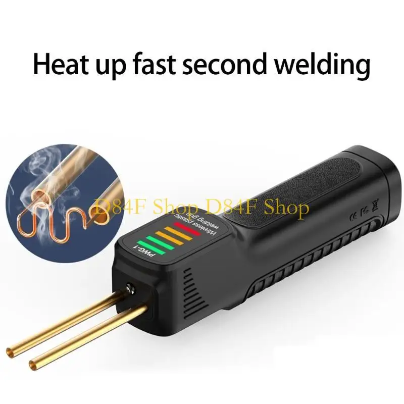 

D84F Cordless Plastic Welder Car Bumper Repair USB Rechargeable Plastic Welder Machine with 2000Pcs Welding Pin