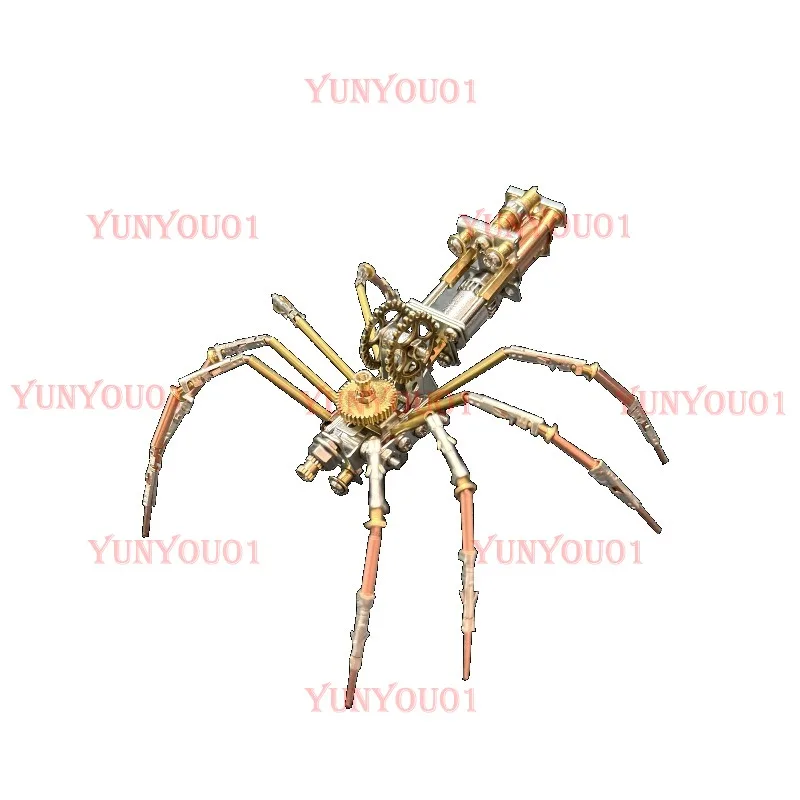 mechanical-insect-metal-assembly-spider-model-three-dimensional-handmade-diy-puzzle-toy-building-blocks