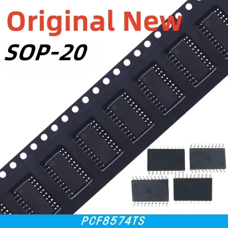 10pcs 100% New PCF8574TS PCF8574T PCF8574 8574T 8574TS sop-20 Chipset