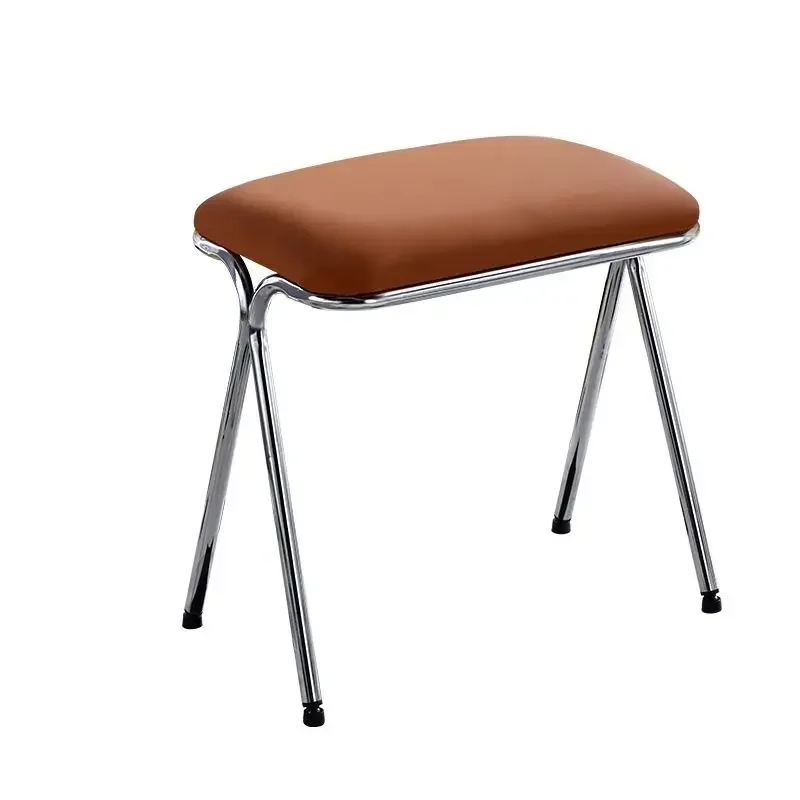 Bench Kitchen Dining Stool Chair Portable Dressing Square Dining Stool Interior Stackable Banco Plegable Portatil Room Furniture