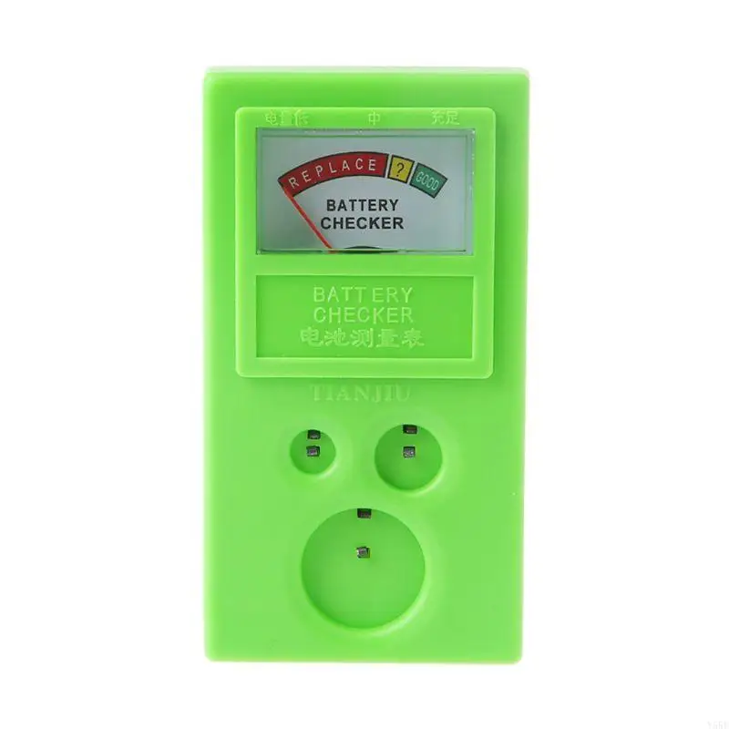 Dispositivo medición electrónico Y55E, comprobador batería, botón, probador energía batería moneda