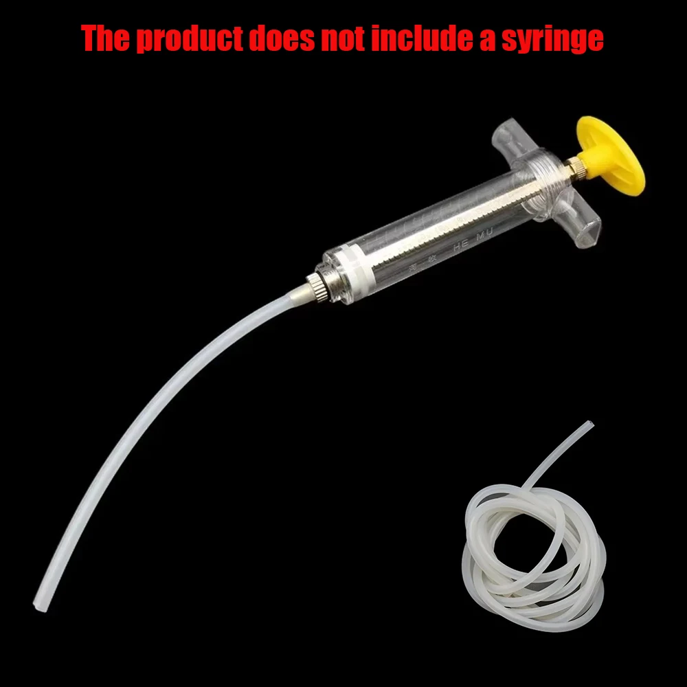 2M Continuous Syringe Accessories Thickening Hose Latex Tube Silicone Tube Veterinary Hose Environmental Tasteless Feeding Tubes