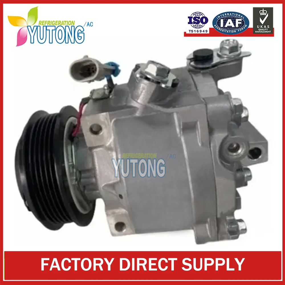 

QS90 Air Conditioning Compressor For Chevrolet onix cobalt spin/Sonic 1.8 2013 2014 52067902 AKT200A408 AKT011H403F 556112-2788