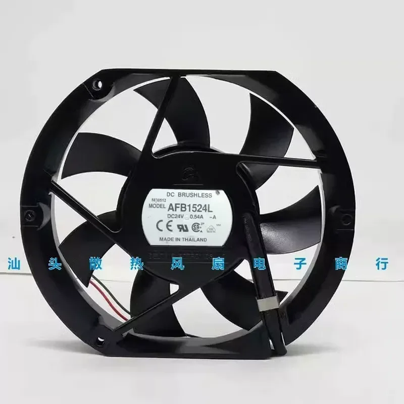 For Original Delta AFB1524L 17CM17225 24V0.54A ultra-thin large air volume cooling fan