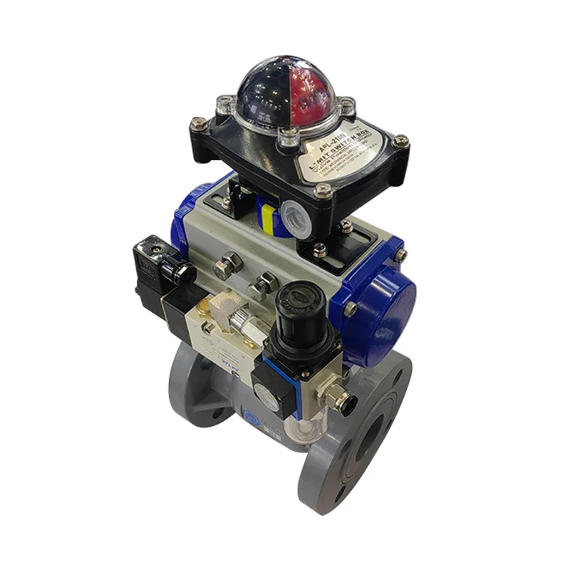 Q641F-16R Q641F-25R Cf8m Soft Seal Pneumatic Ball Valve