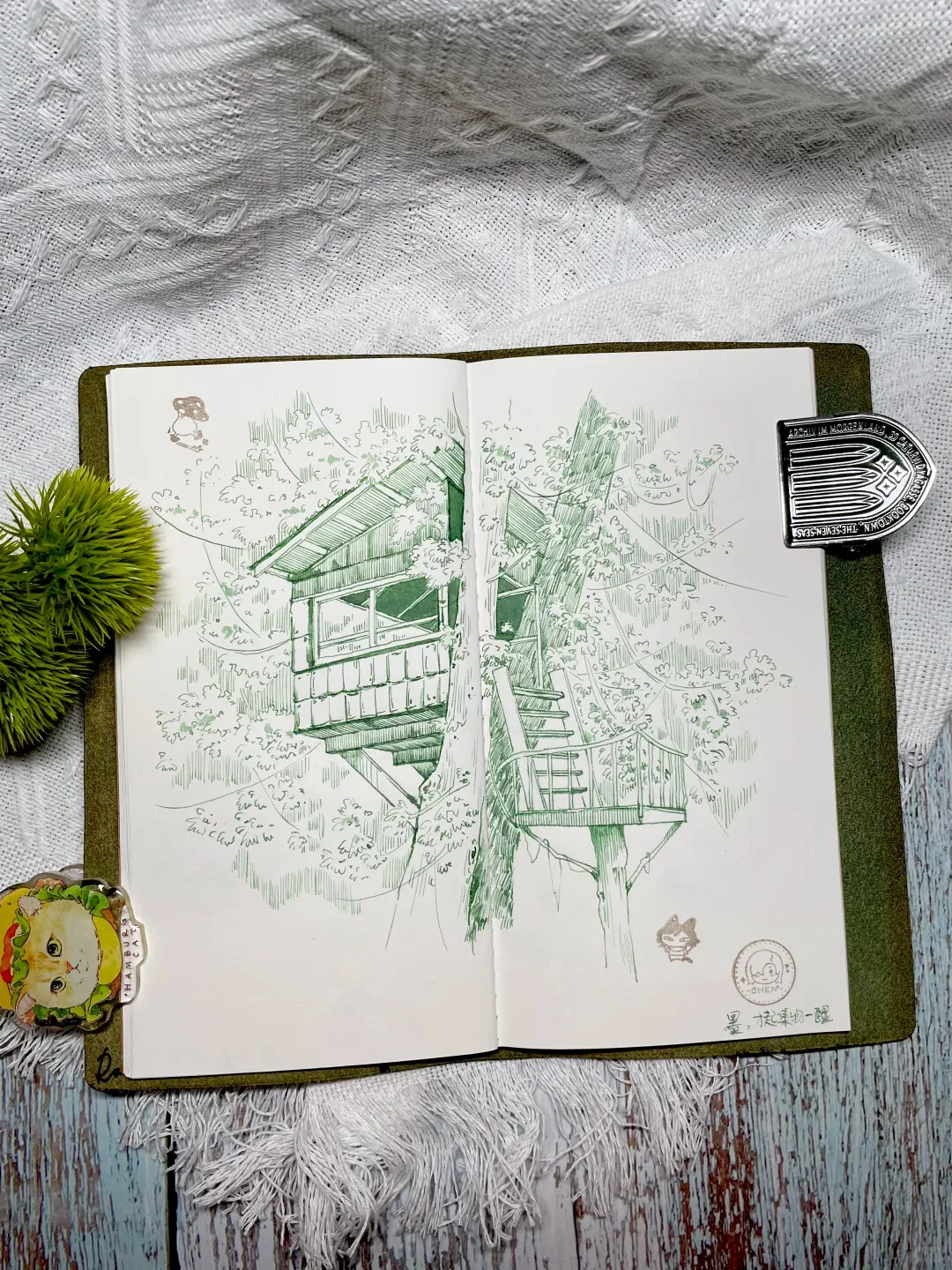 

Collection Traced,awake (xing), Chromoshading Ink, Sheen Pen Ink ,19ml