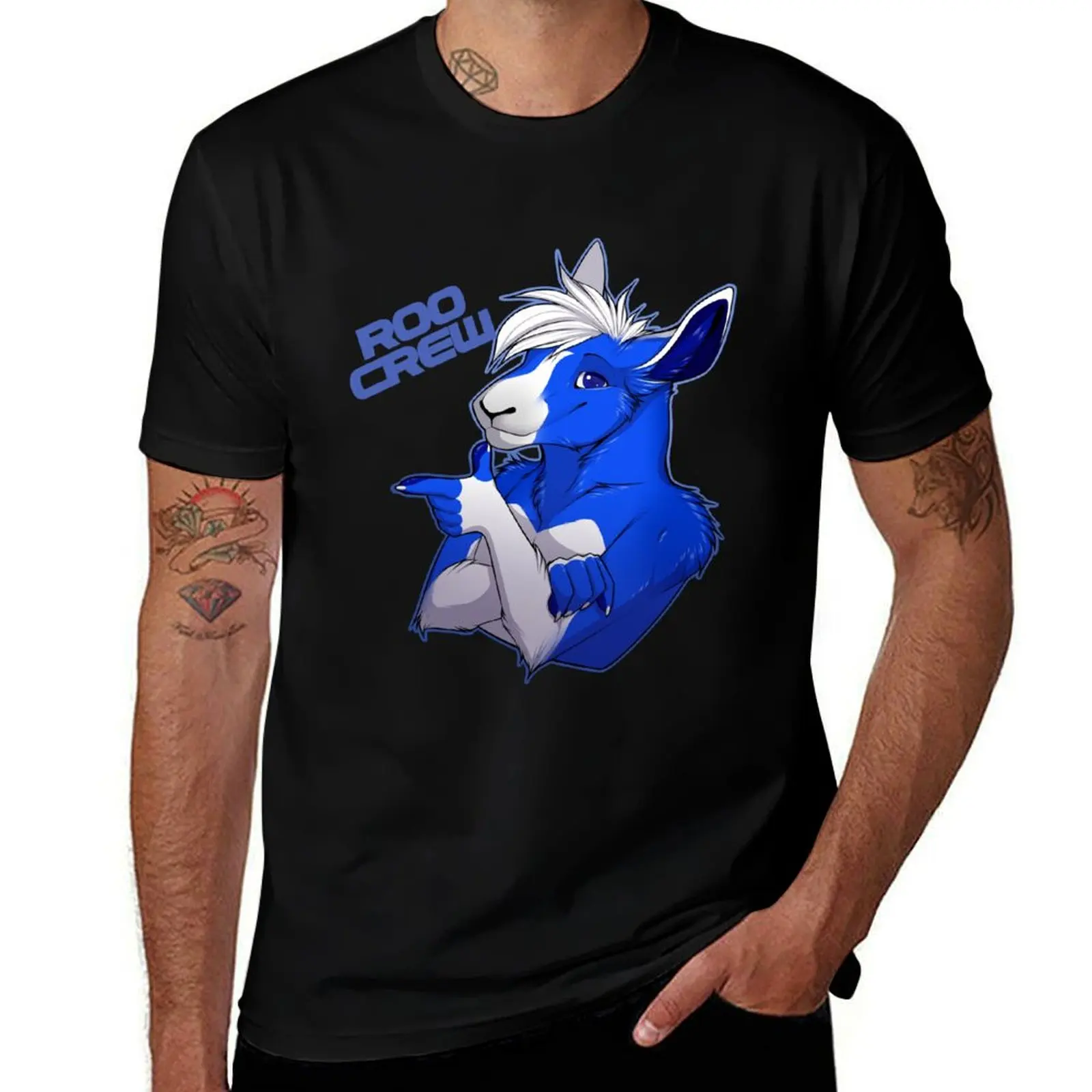 

ROO CREW T-Shirt Funny t-shirts oversized essential t shirt mens t shirts pack