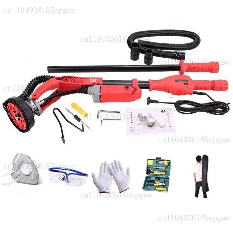 Handheld Wall Sander Ceiling/Wall/Floor Rough Planer 180° Flexible Shaft Concrete Joint Grinder