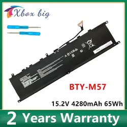 BTY-M57 15.2V 4280mAh 65Wh Laptop battery For MSI GP66 GP76 MS-17K3 Leopard 10UG Series Notebook