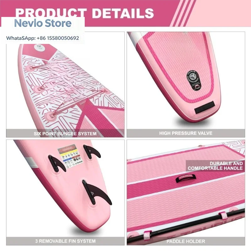 Inflatable paddle board SUP surfboard double all-round double-layer thickened standing pulp board