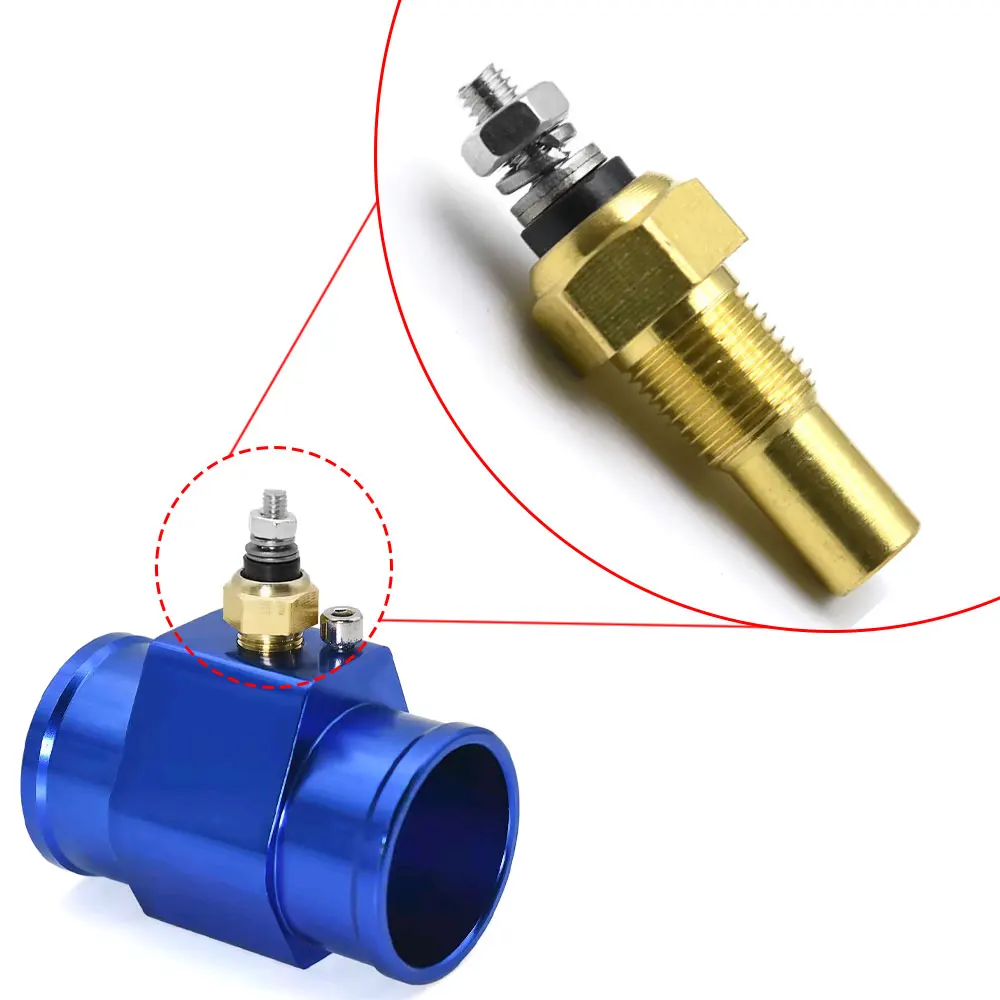 اكسسوارات السيارات سيارة 1/8 NPT مستشعر درجة حرارة زيت الماء الرقمي المرسل محرك مبرد المياه 10 مللي متر وحدة قياس استشعار درجة الحرارة