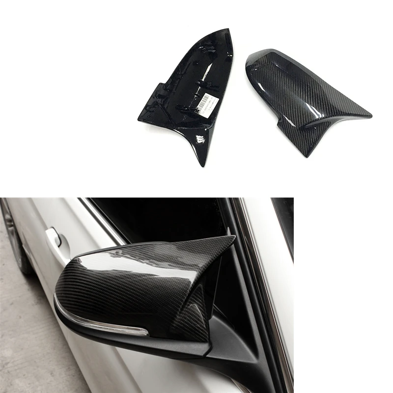 Hot selling modified AN  Style M look CF Mirror cover For BMW F20 F21/F22 F23/F30 F31/GT F34/F32 F33 F36/X1 E84/i3/M2 F87 2013+