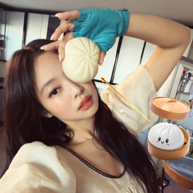 

Hot Colorful Squishy Dumplings Simulation Food Steamed Stuffed Bun Squeeze Toy Anti-Stress Sensory Relief for Adults Funny Gifts
