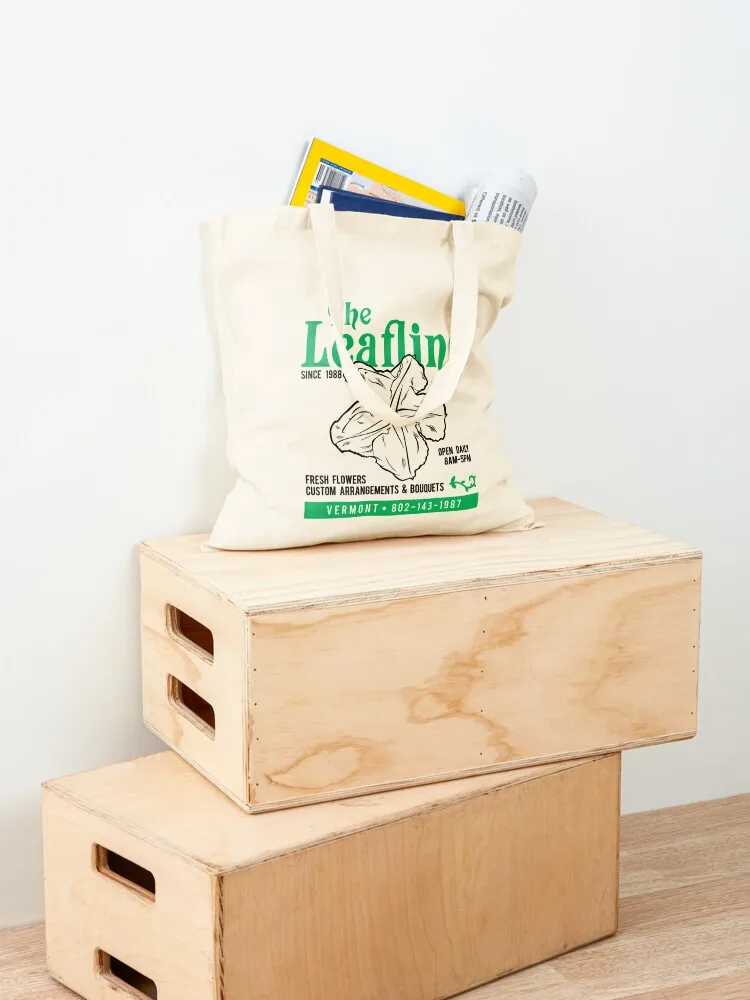 The Leafling Flower Shop Tote Bag Shopper handbag large tote bag foldable reusable bag eco pack