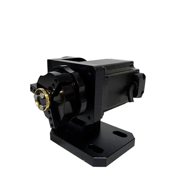 Stainless steel rotary shaft fiber laser engraving machine accessory, used for engraving rings and cylindrical objects