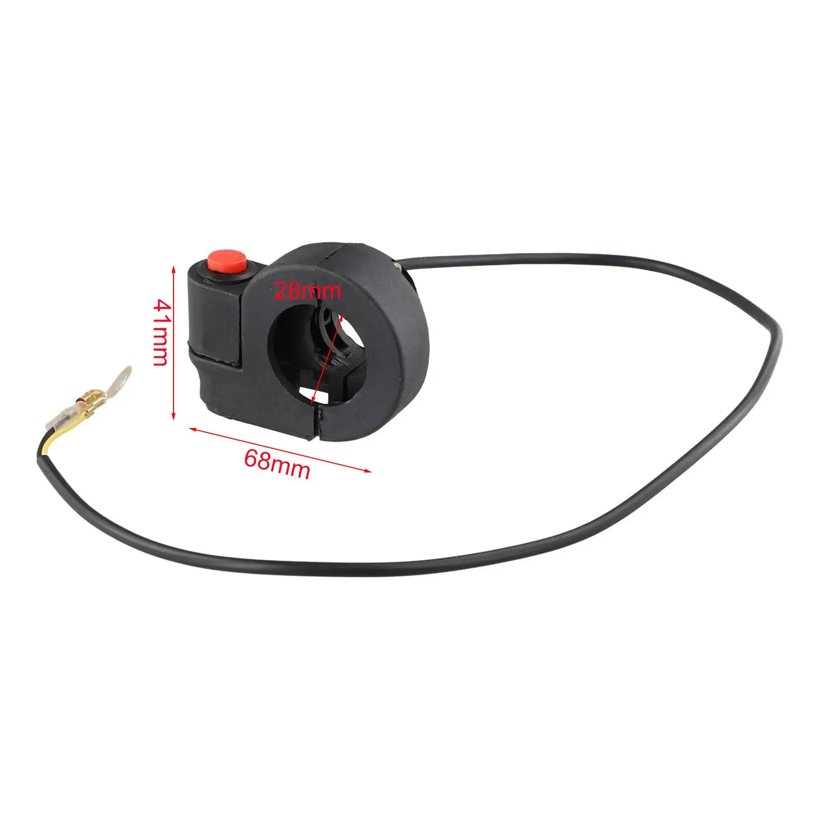 Replacement Throttle Grip and Kill Switch for 7/8in 47cc 49cc For Mini Bike For ATV Quad For Motorized Scooter