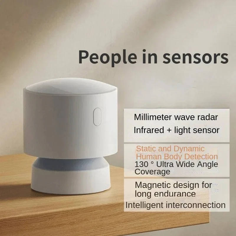 New Xiaomi Mijia Human Body Sensor Indoor Motion Sensor Smart Body Sensor Movement Motion Wireless Connection Works With Mi Home