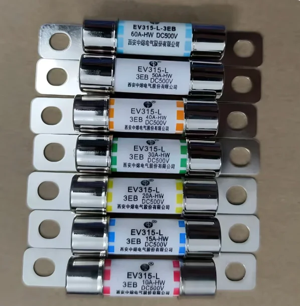 1PCS/LOT EV315-L-3EB 10A 15A 20A 30A 40A 50A DC500V  SINO FUSE EV315-L-3EB-10A-HW