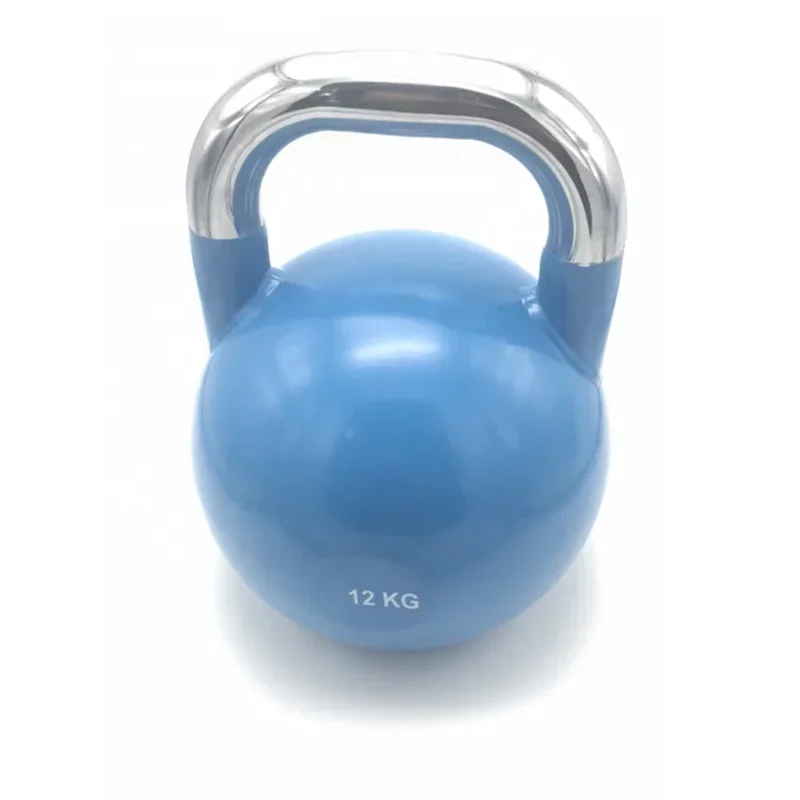 

Top grade gym fitness weight exercise competition steel kettlebell with internal iron-filled sand