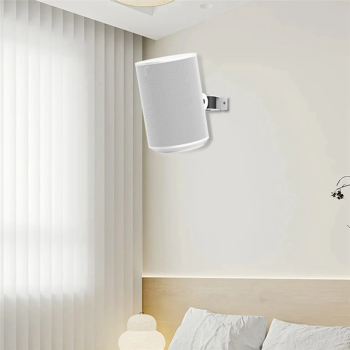 Wall Mount for Sono Era100 Smart Speaker Holder for Smart Speaker Bracket Smart Speaker for Wall Hanging White