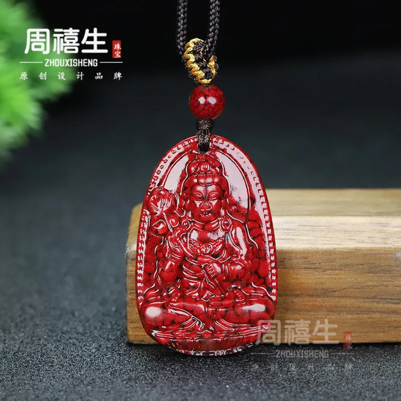 High-Content Sand, Eight Guardian Deity Pendant, Necklace Charm