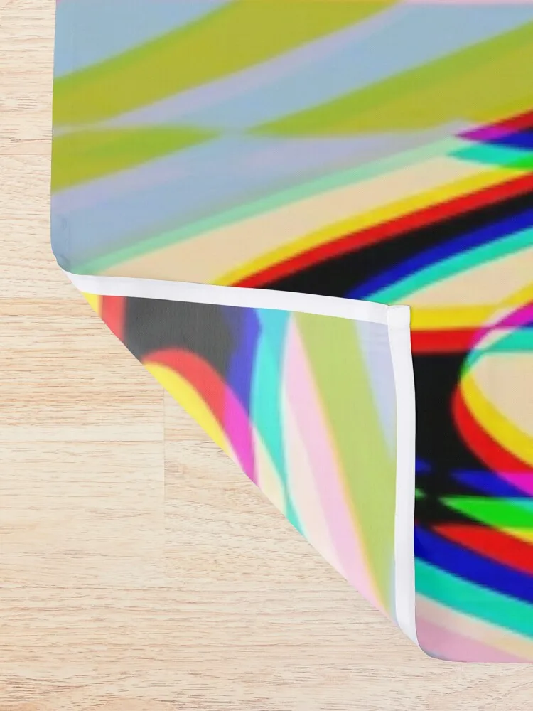 متقلب موجات دش الستار صندوق الحمام ديكور نافذة مجموعة لستارة الحمام