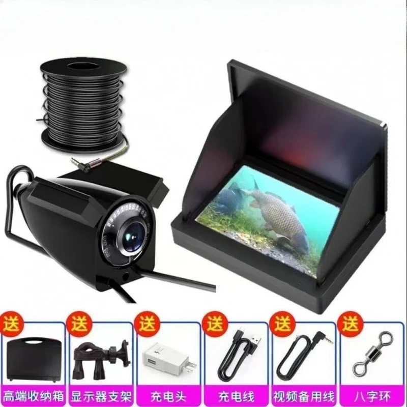 Neues komplettes Set, Fischfinder, Unterwasserfische, Angeln