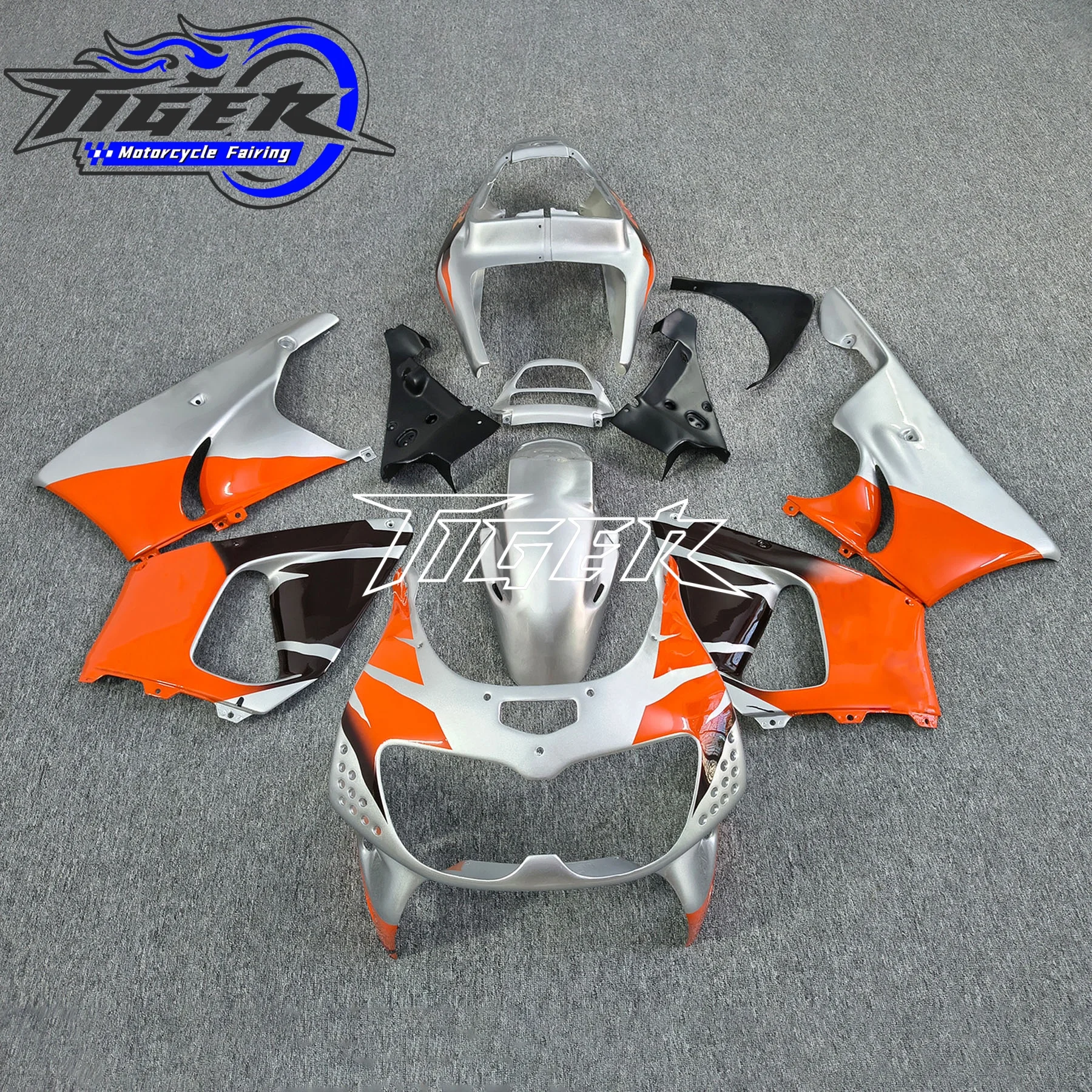 Fairing Kit Fit For HONDA CBR 900RR 1998 1999 Orange Silver Fairing CBR900RR 919 98 99 ABS Plastic Motorcycle Bodywork Shell