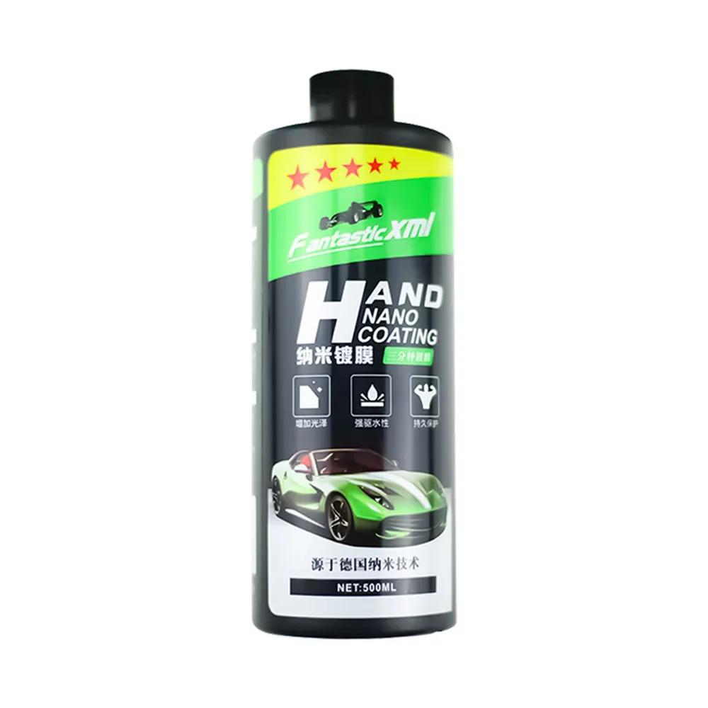 Nano cerámica 500ml revestimiento de coche, productos de detalles para automóviles, película de cera de pulido en aerosol líquido, Kit Protector de