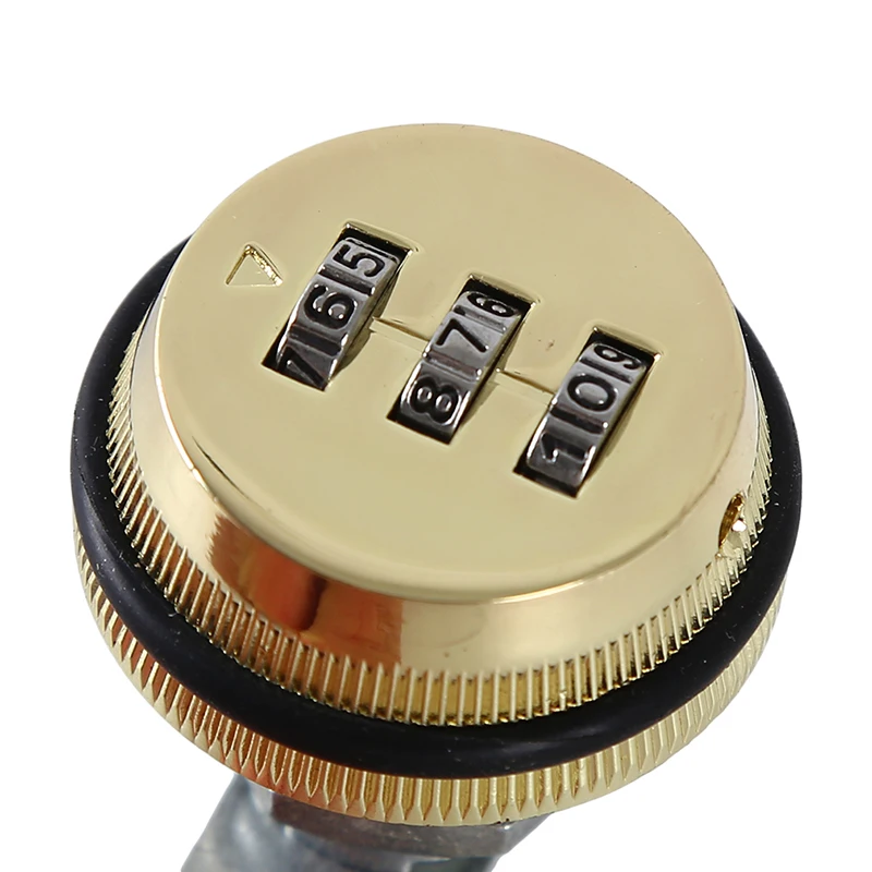 White Mailbox Password Lock Locker Password Tongue Lock Three Digit Password Dial Lock Mechanical Password Lock Zinc Alloy