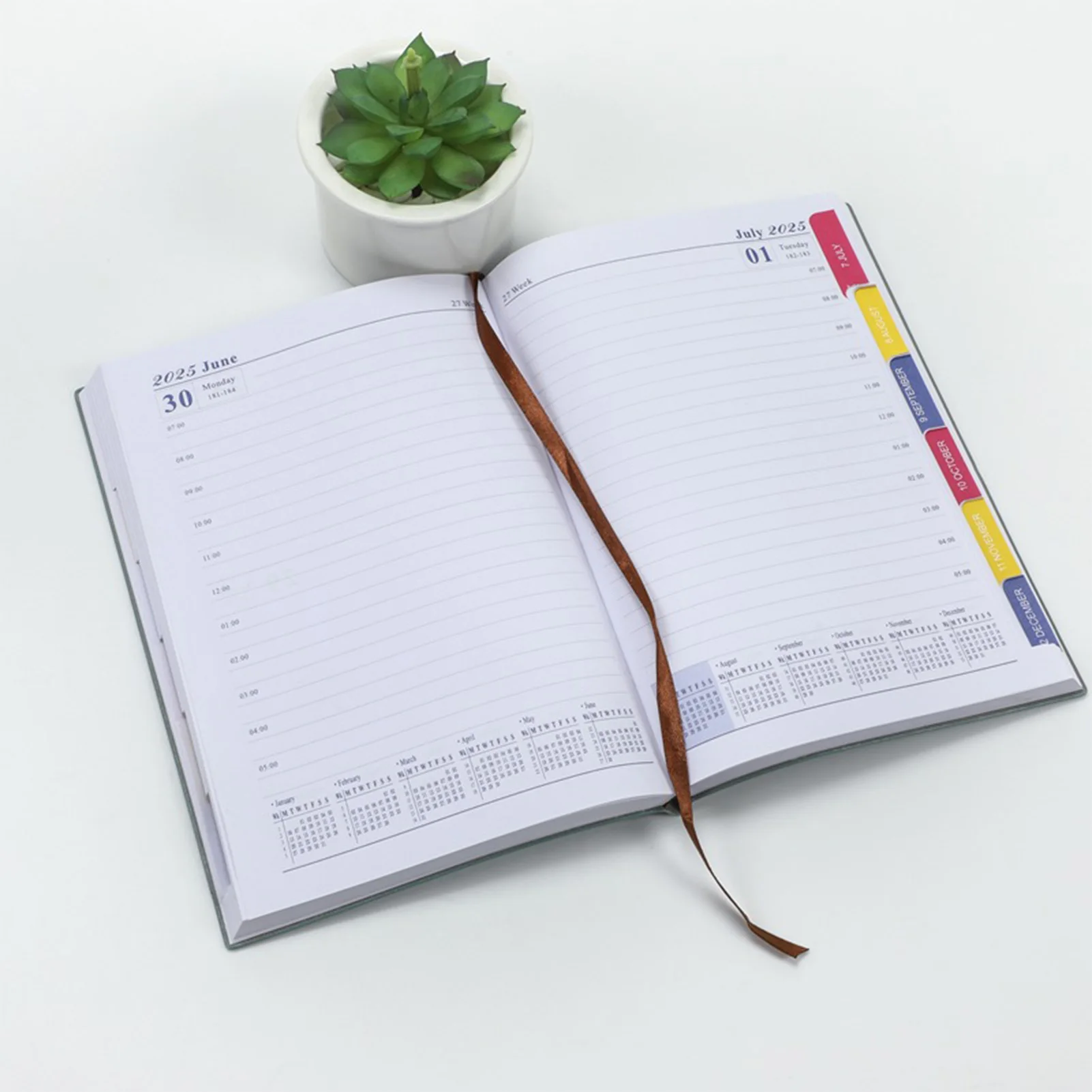 365 Dagen Daily Planner Notebook 2025 Journal Planner Praktische Doel Stellen Notebook Geschikt Voor Record Vakantie Leven