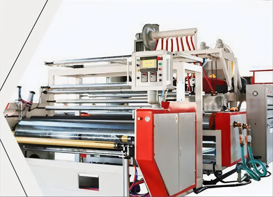 Automatic 2-Layer Stretch Wrap Film Making Machine Pallet PE Plastic Extruder for Wrap Film Production
