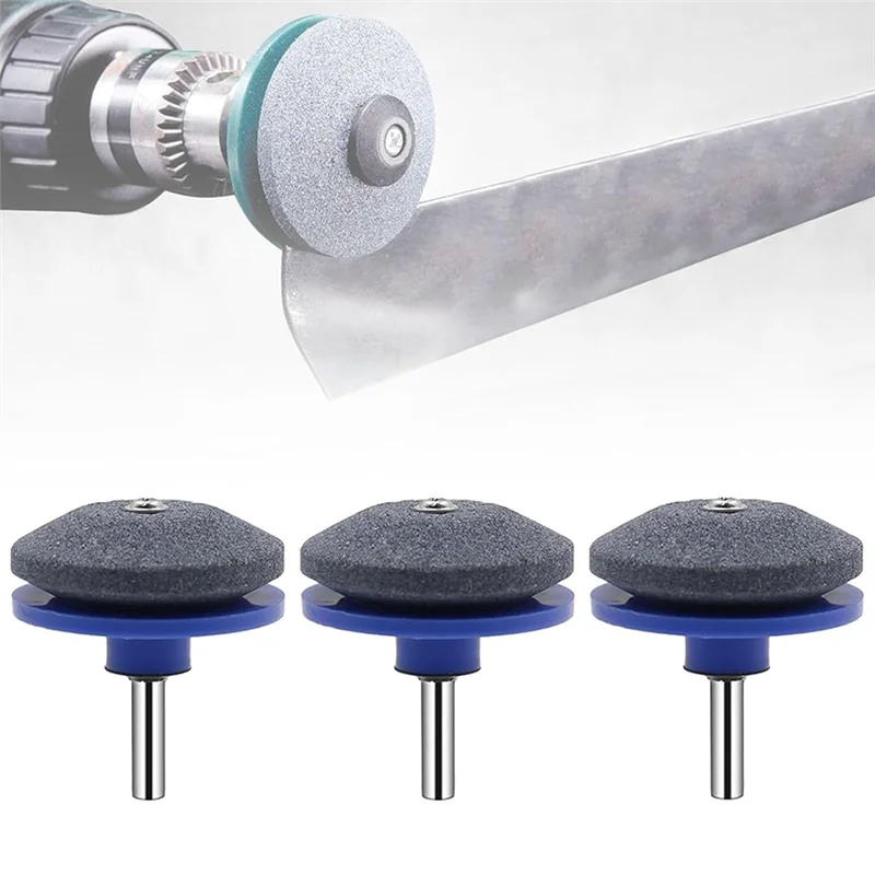 

LUCK-Lawnmower Dull Blade Sharpener, Lawn Mower Blade Sharpener Tool, Universal Blade Sharpeners For Lawn Mowers,Blue