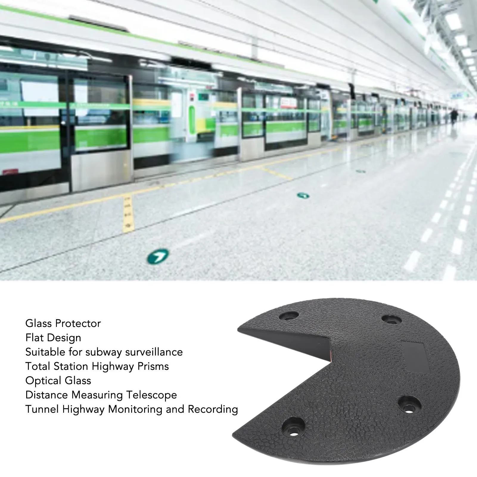 Monitoring Prism Survey Road Monitoring Prism Round Disc Building Monitoring Prism for Subway Highway Building Monitoring Prism