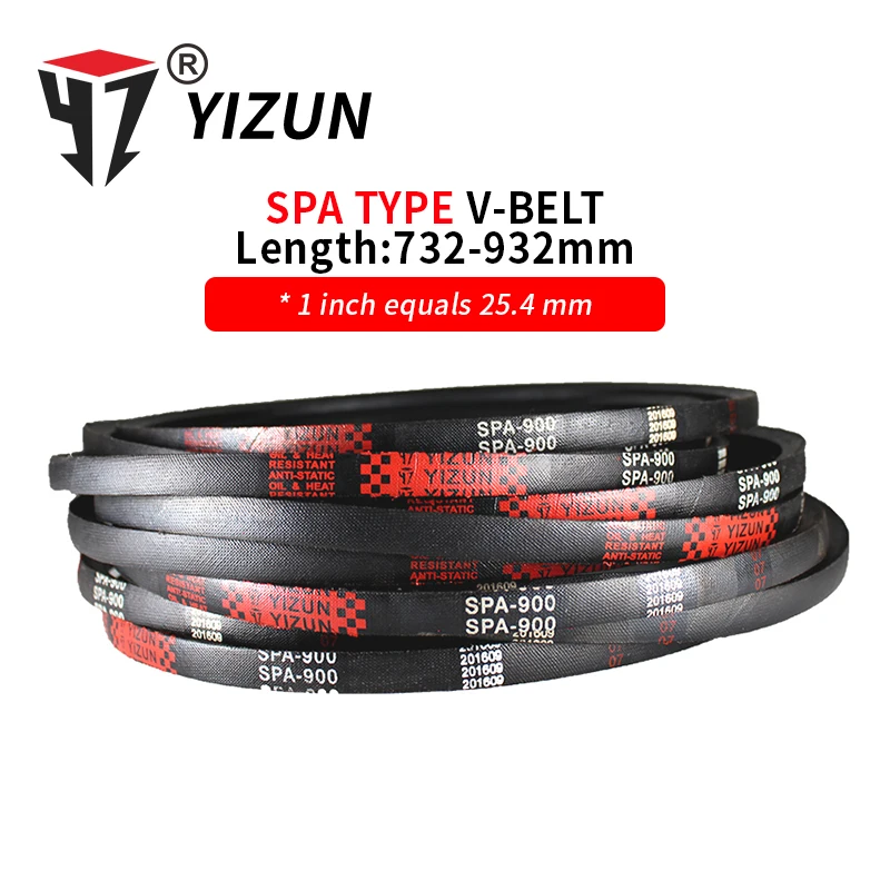 

YIZUN SPA Тип SPA732 ~ 932 мм Резиновый проволочный диск длина обхвата промышленная Трансмиссия сельскохозяйственная техника V ремень