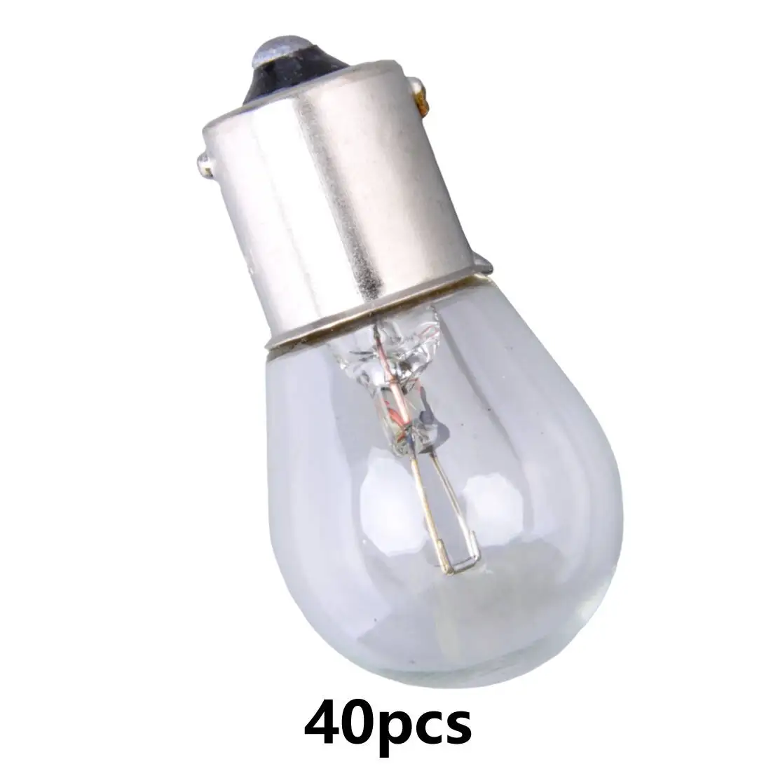 40Pcs/set 12V P21W 1156 BA15S Bulb for Car Tail Brake Stop Light Daytime Running Lamp