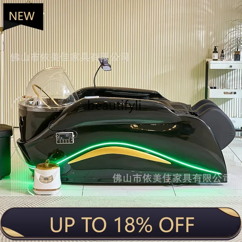 

Z189 Electric beauty bed, special high-end barber shop chair for beauty salon, special massage bed for hair salon