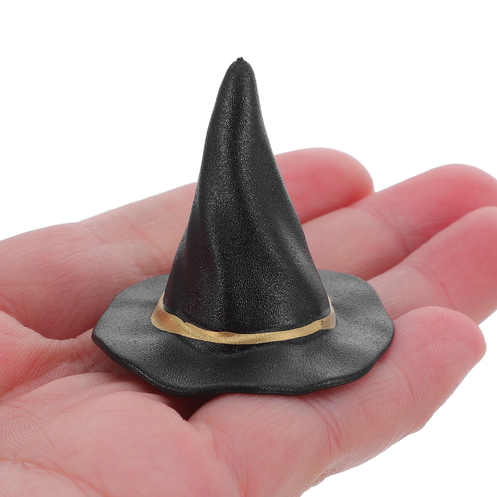 

24pcs Crown Cake Toppers Halloween Decorative Mini Crowns for Witch Hat Bottle Toppers Reusable Princess Crown