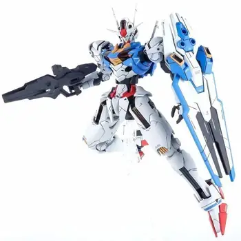 萬代高達 HG 水星魔女 1/144 原廠鋼彈模型人偶收藏桌面擺飾雕像擺飾玩具 8 最佳銷售 鋼彈空中 - №1