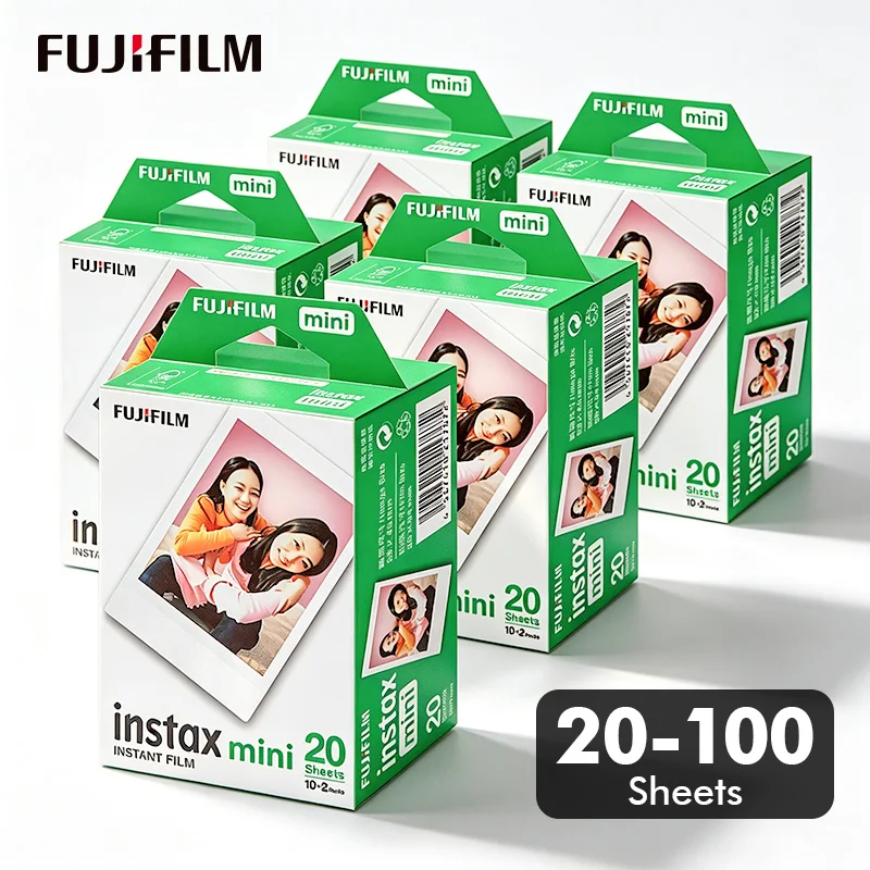 Origin Fujifilm Instax Mini Film Paper for Fuji Instant Film Cameras Instax Mini 13 12 11 9 40 70 90 Link Liplay EVO