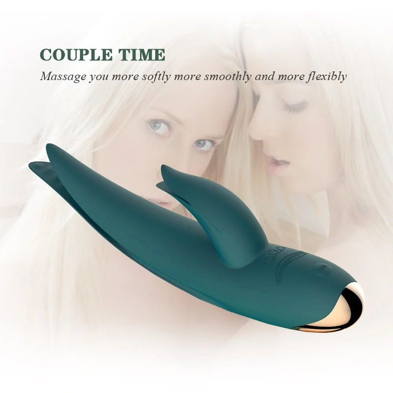 Gratis schip clitori vagina massage stimulator toverstaf vibrators voor vrouwen g-spot masturbator intieme goederen seksspeeltje dubbele vibrerende