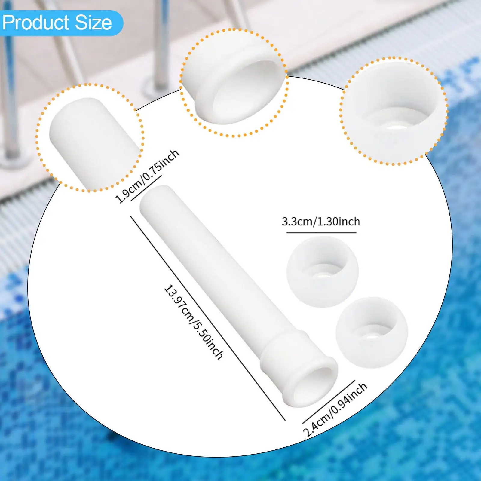 مقلة العين أجزاء التجميع صيانة قوي بركة الفوار فوهة المحمولة قطع الغيار إصلاح 590135 لاستبدال إضاءة حمام السباحة سبا #6