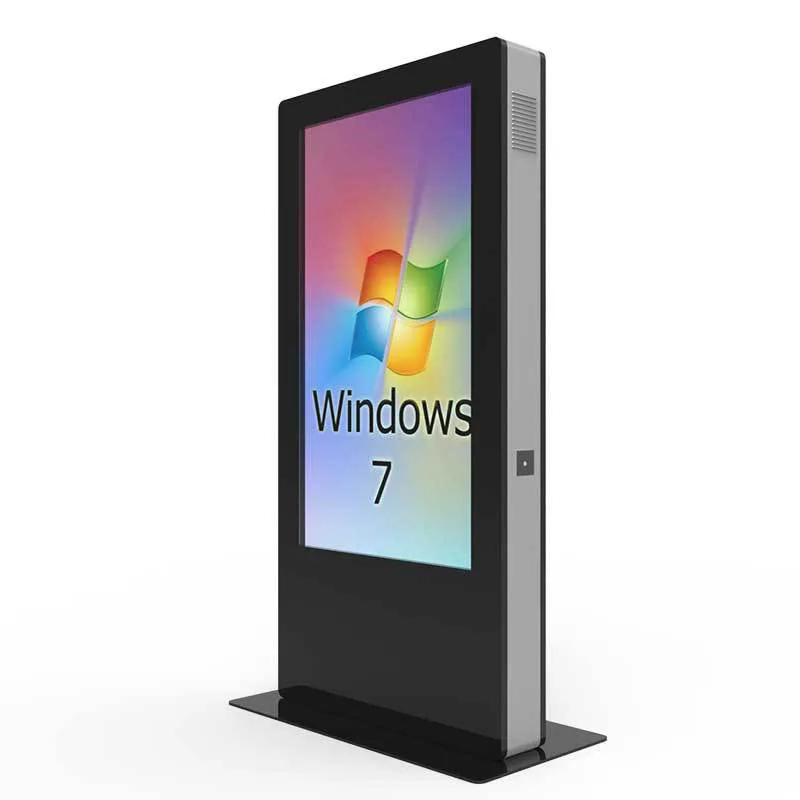 50inch  Outdoor Waterproof Non Touch LCD Display  Screen case Secure TV Enclosure